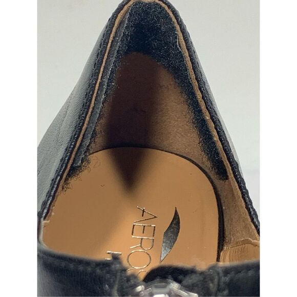 Aerosoles Heelrest Open Toe Cut Out Heeled Sandal Ankle Bootie Women Size 7 - Picture 7 of 7